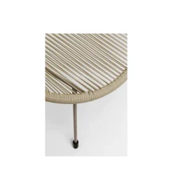Ławka ACAPULCO 121 cm mono greige