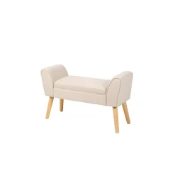 Ławka Scarlett 90 cm beżowa
