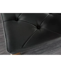 Ławka TRENTINO Modern Barock 172 cm czarna