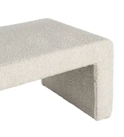 Ławka WESTEMA 90 cm kremowa