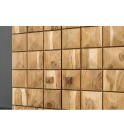 Barek Mosaico 130 cm drewno akacja
