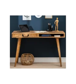 Biurko Retro 120 cm drewno Mango