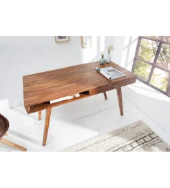 Biurko Retro 120 cm drewno Sheesham