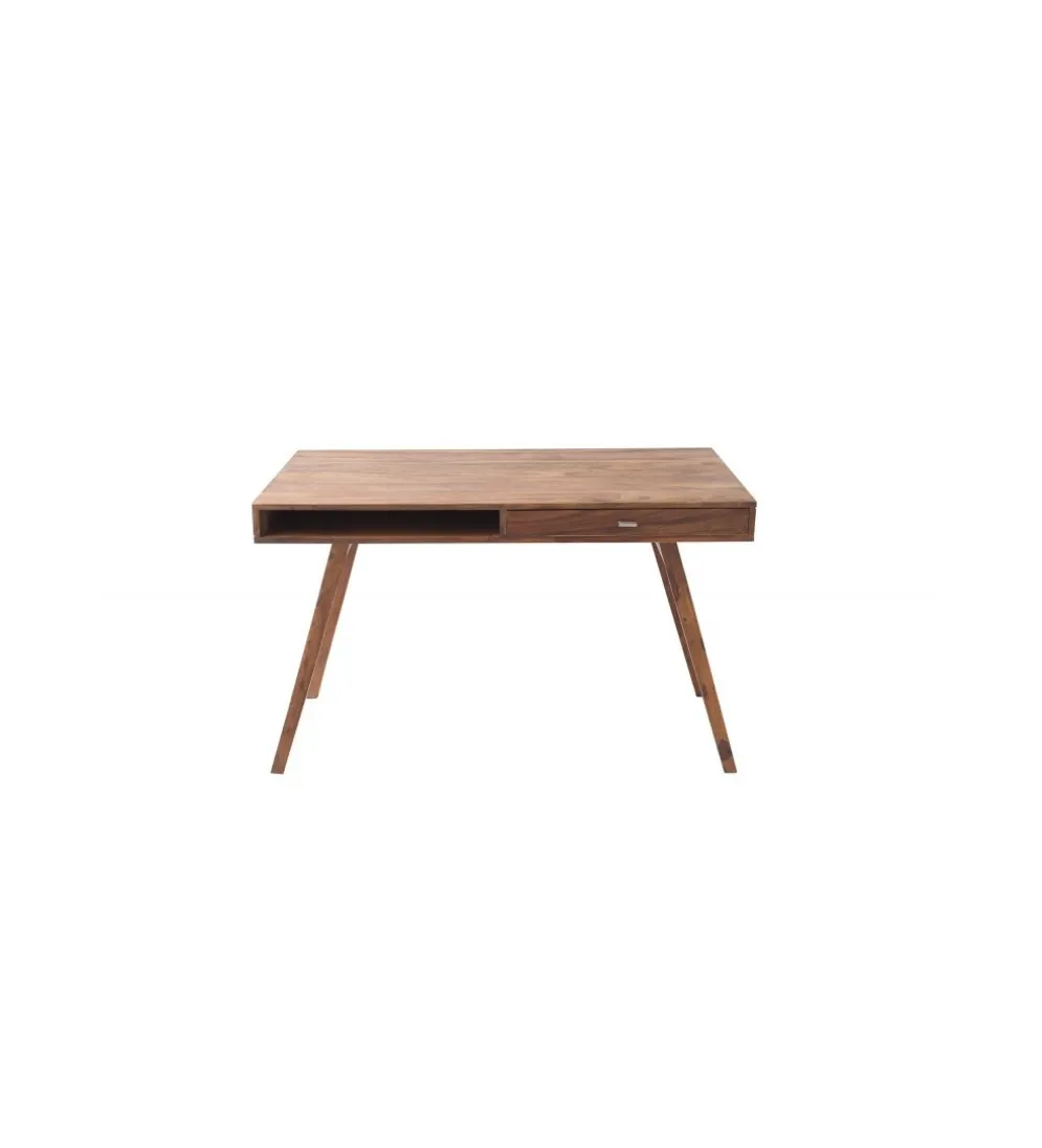 Biurko Retro 120 cm drewno Sheesham