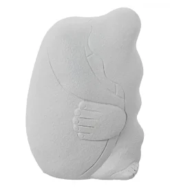 Figurka ABSTRACT 20 cm ceramika biała
