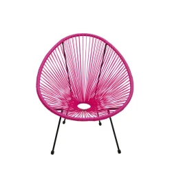 Fotel ACAPULCO 85 cm różowy