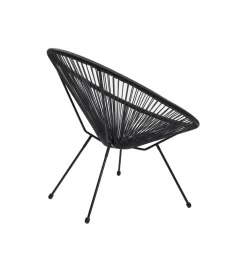 Fotel ACAPULCO MONO 85 cm czarny