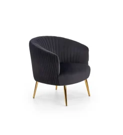 Fotel CROWN czarny