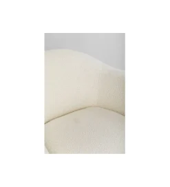 Fotel Dreamy Bouclé 110 cm kremowy