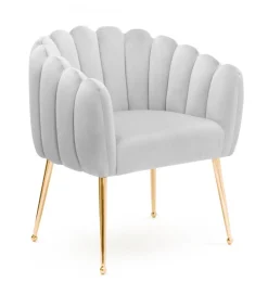 Fotel LILI 75 cm czarny kolor nóg