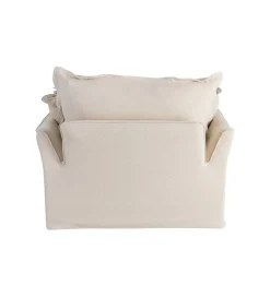 Fotel PLAZESO 115 cm beżowy