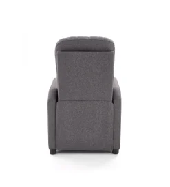 Fotel rozkładany FELIPE 64 cm szary