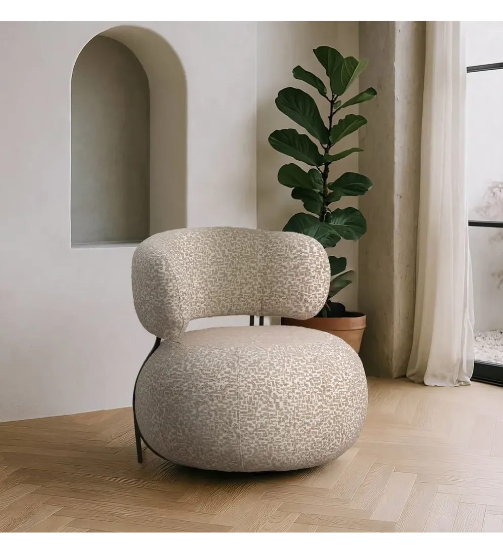 Fotel URATA 75 cm beige