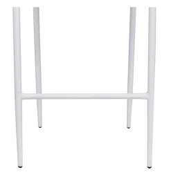 Hoker ogrodowy NIVA 112 cm naturalny biały