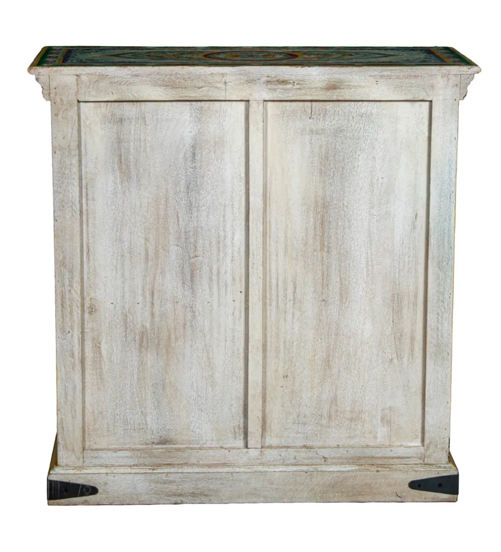 Komoda AENRMES 90 cm drewno mango