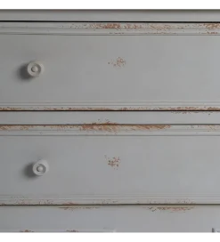 Komoda ALIEY 80 cm drewno jodła kremowy