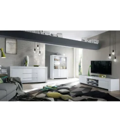 Komoda AMALFI 190 cm biała