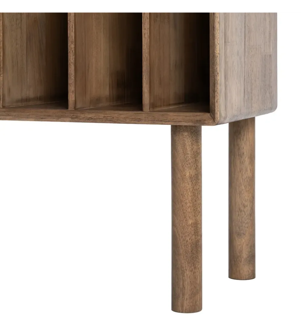 Komoda AMY 80 cm drewno kauczuk