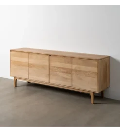 Komoda ASANA 200 cm drewno mango