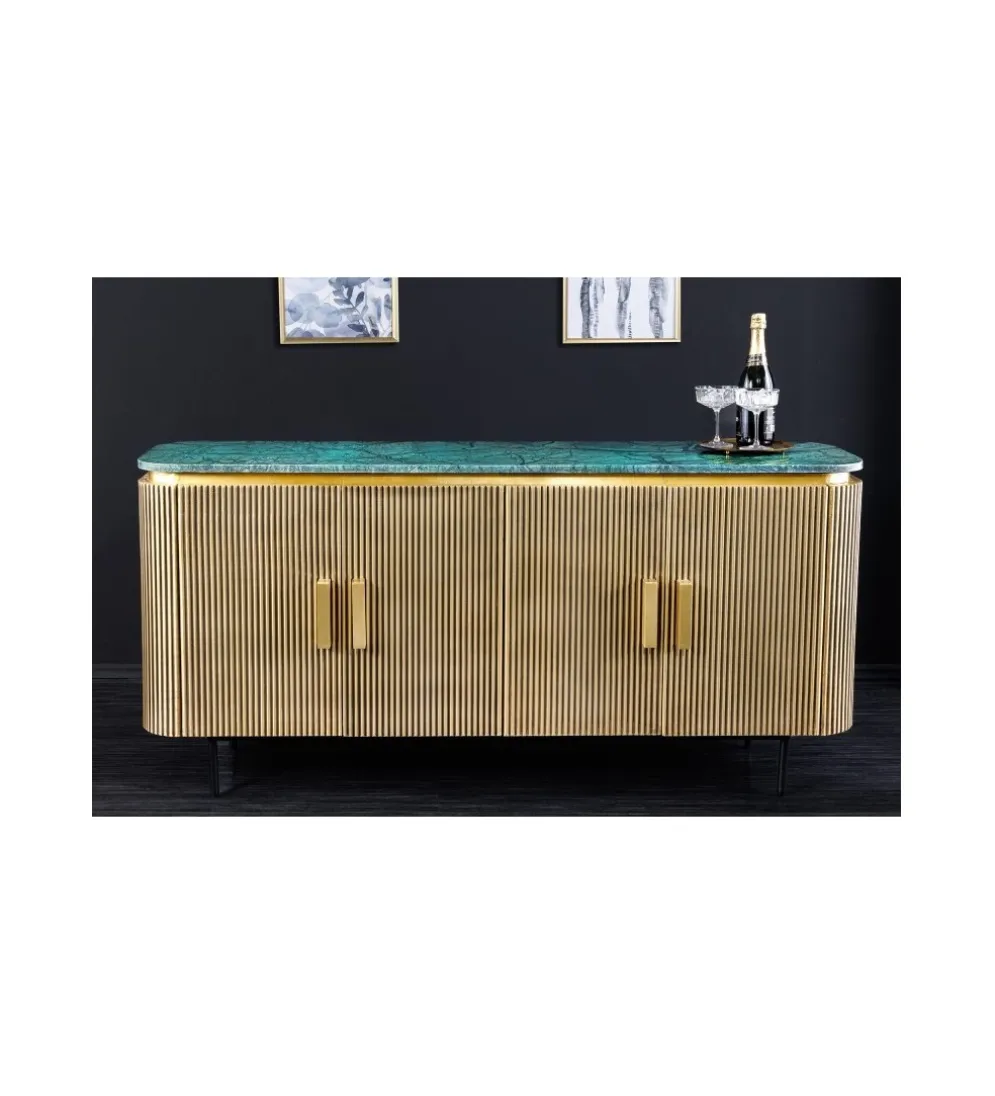 Komoda DIAMENTE 160 cm złota