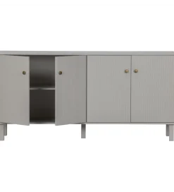 Komoda MADU 160 cm drewno sosna szara