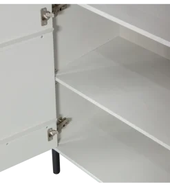 Komoda XINA 149 cm zimna szarość