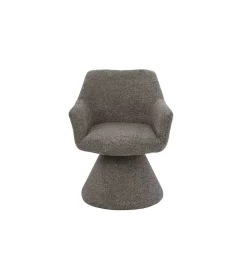 Krzesło AMBIENTO 79 cm obrót 180 stopni brązowe
