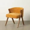 Krzesło MORTEZ 68 cm naturalne żółte