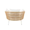 Krzesło ogrodowe JOALEN 79 cm rattan