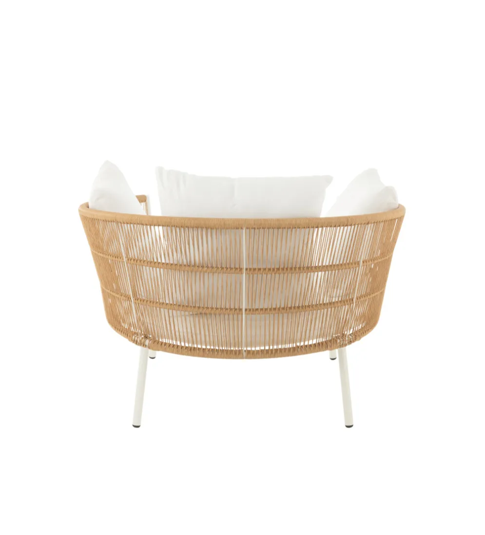 Krzesło ogrodowe JOALEN 79 cm rattan