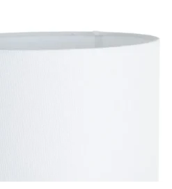 Lampa stołowa KESAMON 65 cm czarnobiała