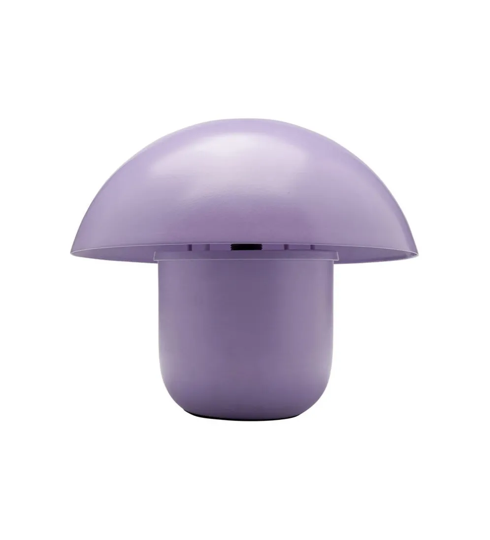 Lampa stołowa MUSHROOM 27 cm fioletowy mat