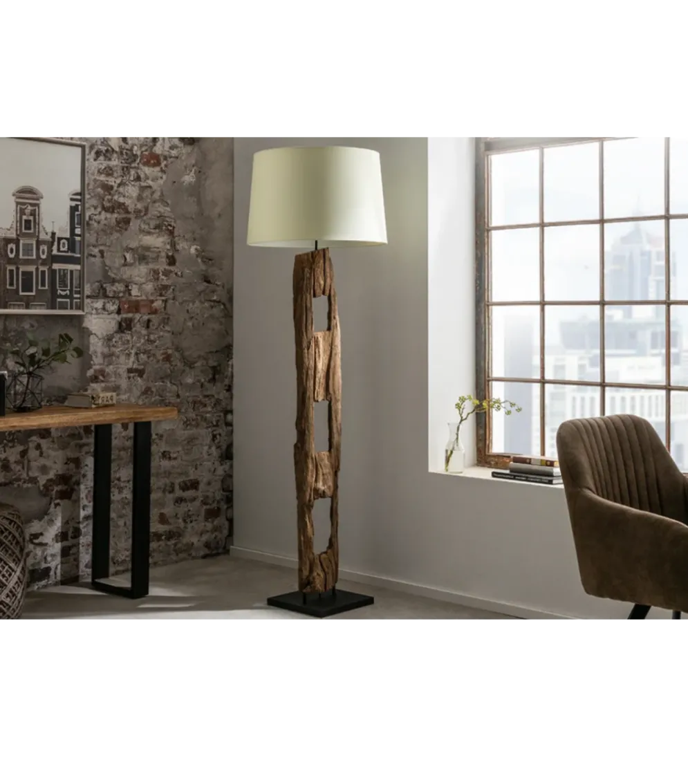 Lampa Podłogowa BARRACUDA 177 cm biała