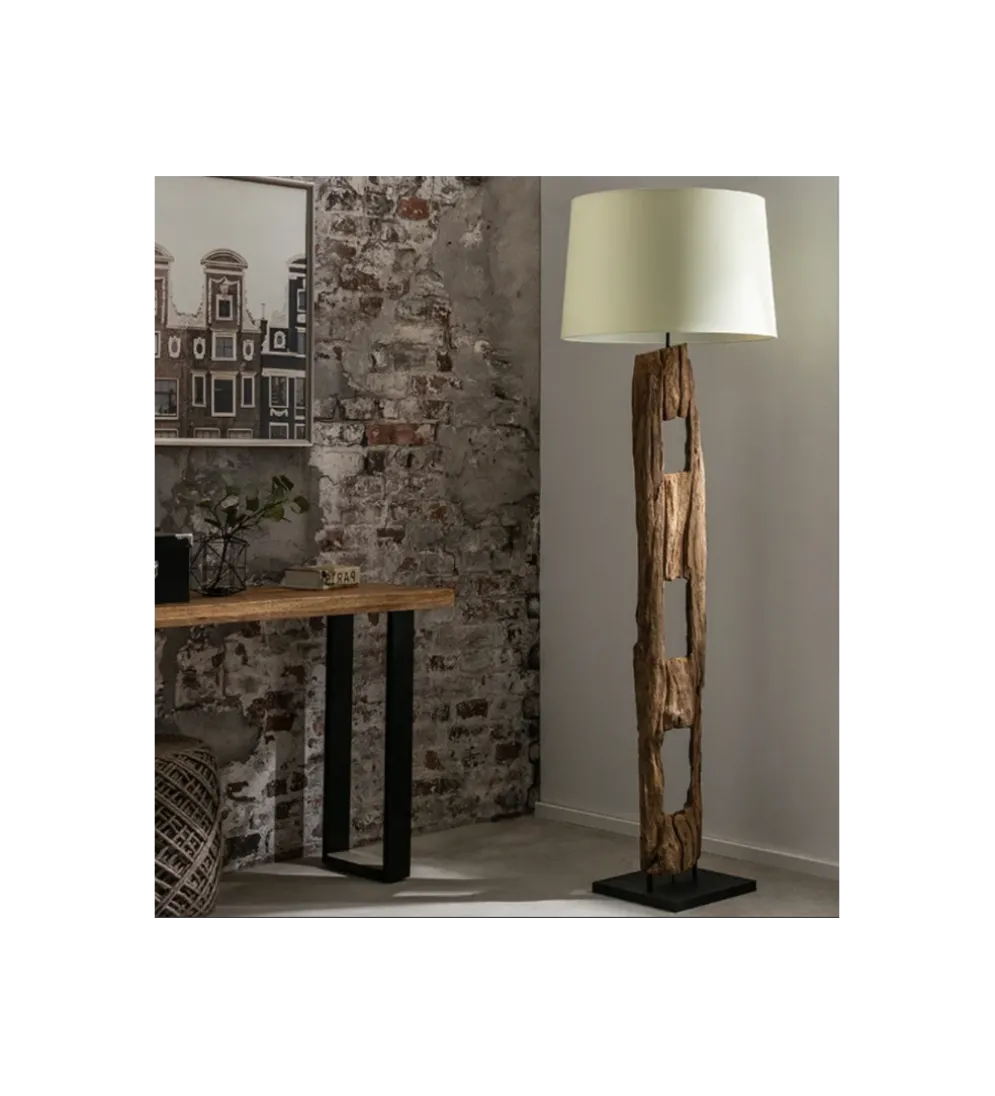 Lampa Podłogowa BARRACUDA 177 cm biała