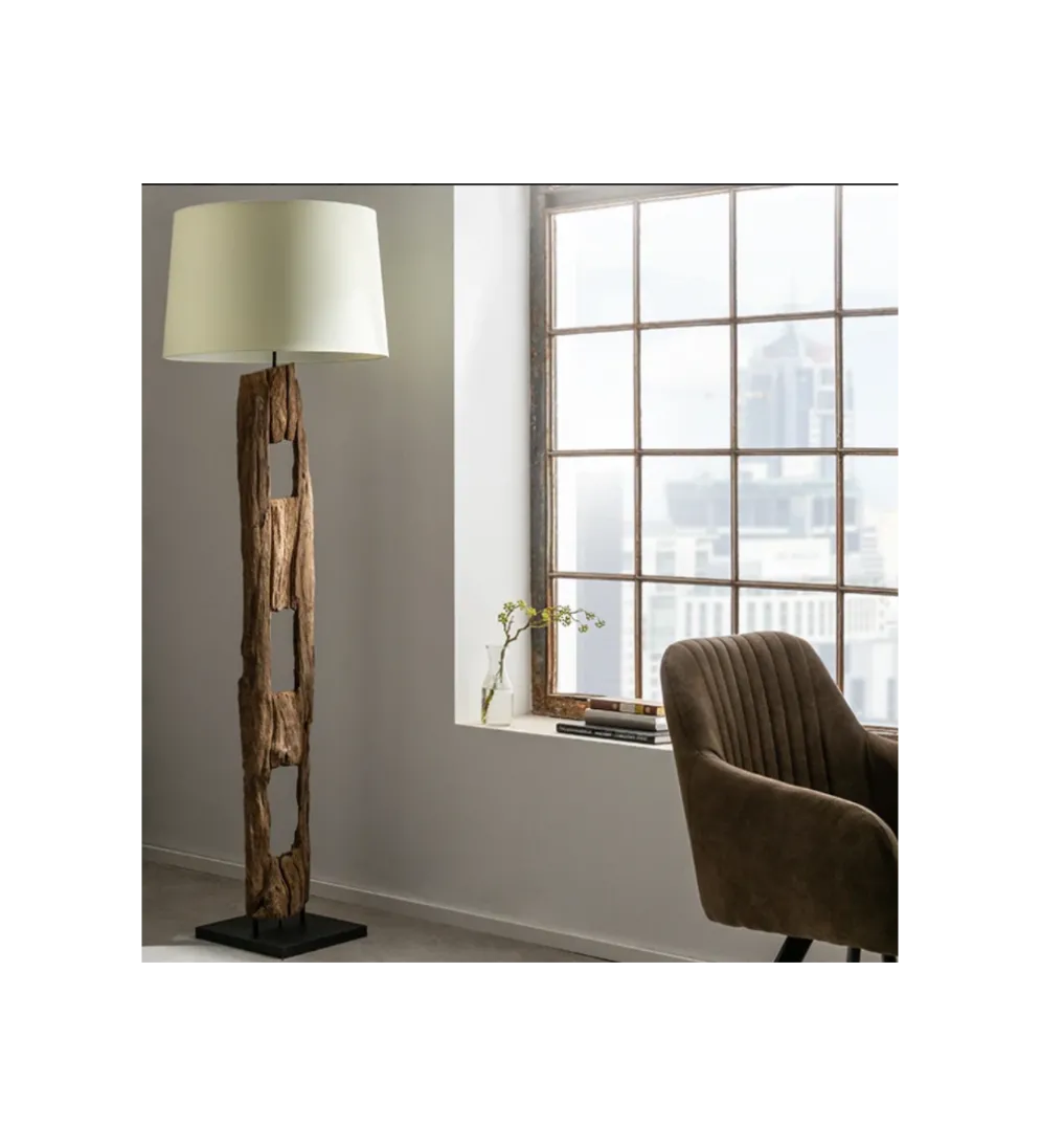 Lampa Podłogowa BARRACUDA 177 cm biała