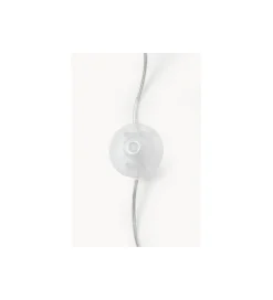 Lampa podłogowa BURBUJA 168 cm srebrna