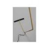 Lampa podłogowa DORO 130 cm czarna
