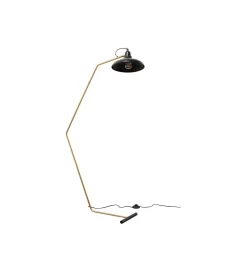Lampa podłogowa DORO 130 cm czarna
