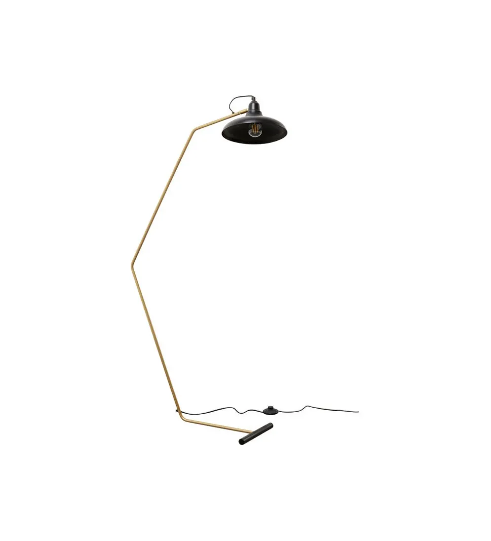 Lampa podłogowa DORO 130 cm czarna