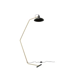 Lampa podłogowa DORO 130 cm czarna