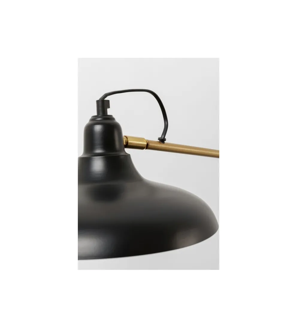 Lampa podłogowa DORO 130 cm czarna