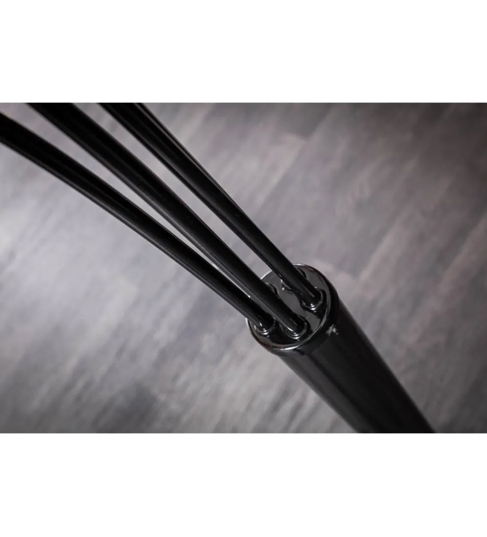 Lampa podłogowa Levels 202 cm czarno złota