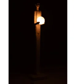 Lampa podłogowa PERSON 151 cm biała