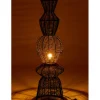 Lampa podłogowa ROPEAN 135 cm czarna