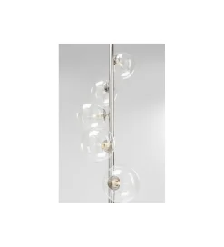 Lampa podłogowa SCALA BALLS 160 cm srebrna
