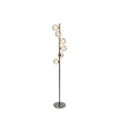 Lampa podłogowa SCALA BALLS 160 cm czarna
