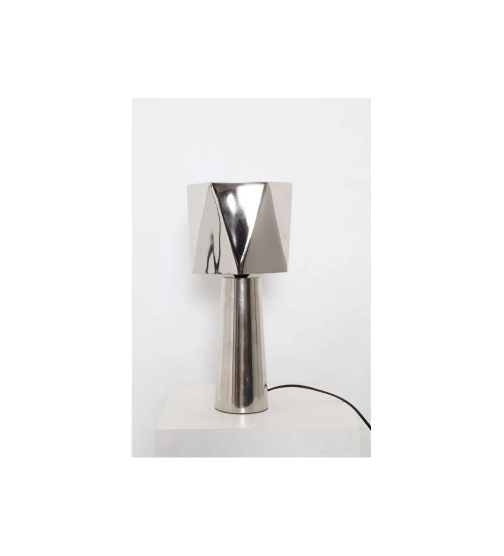 Lampa stołowa BOLLIE 33 cm czerwona