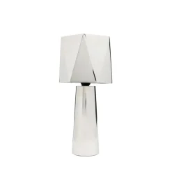 Lampa stołowa BOLLIE 33 cm czerwona