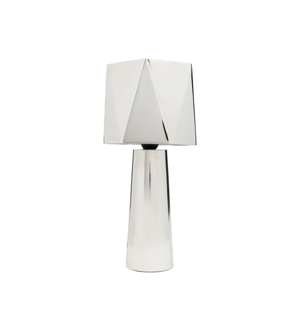 Lampa stołowa BOLLIE 33 cm czerwona