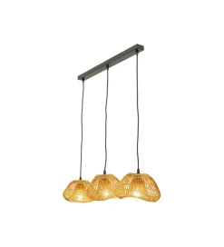 Lampa wisząca ALOHA DROP TRE 80 cm naturalna